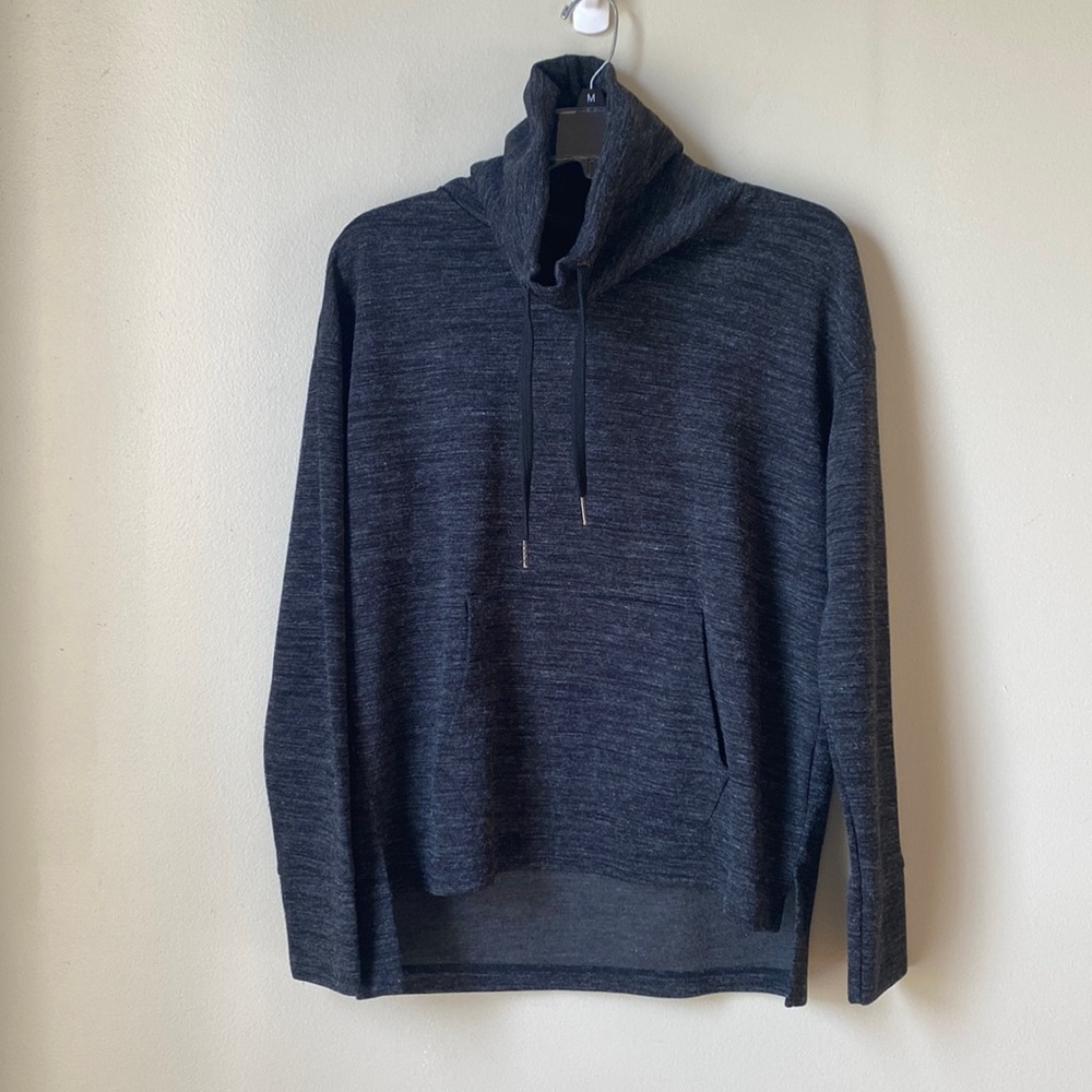 American Eagle Outfitters | Funnel Neck Space Dye Sweatshirt